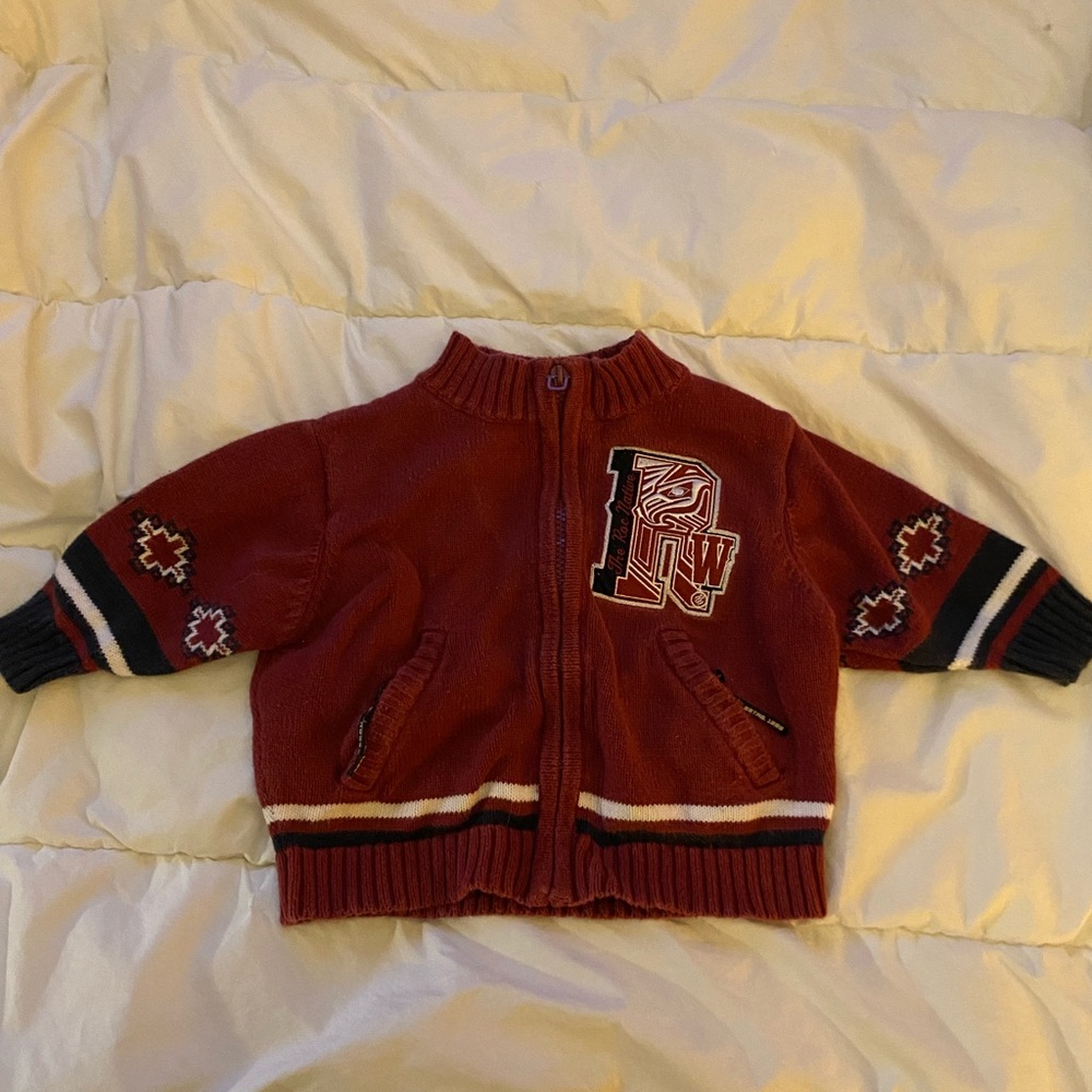 Rocawear cute baby zip up sweater